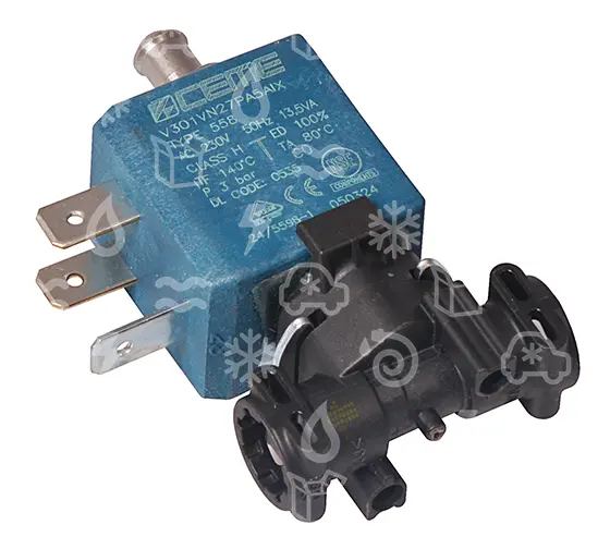 ventil elektromagnetický kávovaru DeLonghi 5213270535, Elval CEME 5301VN2